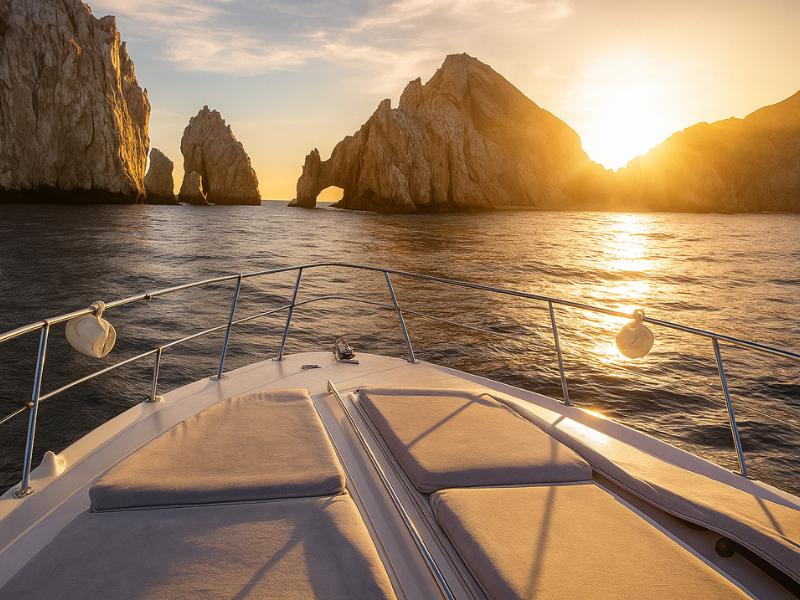 Cabo San Lucas Private 45' Yacht Tour